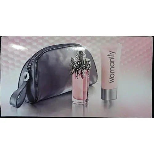 Womanity by Thierry  3 Piece Gift Set - Edp Refillable Spray 1.7 Oz.women by Mugler