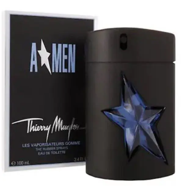 Thierry  A Men 3.3oz Eau De Toilette Spray Rubber Flask For Men by Mugler