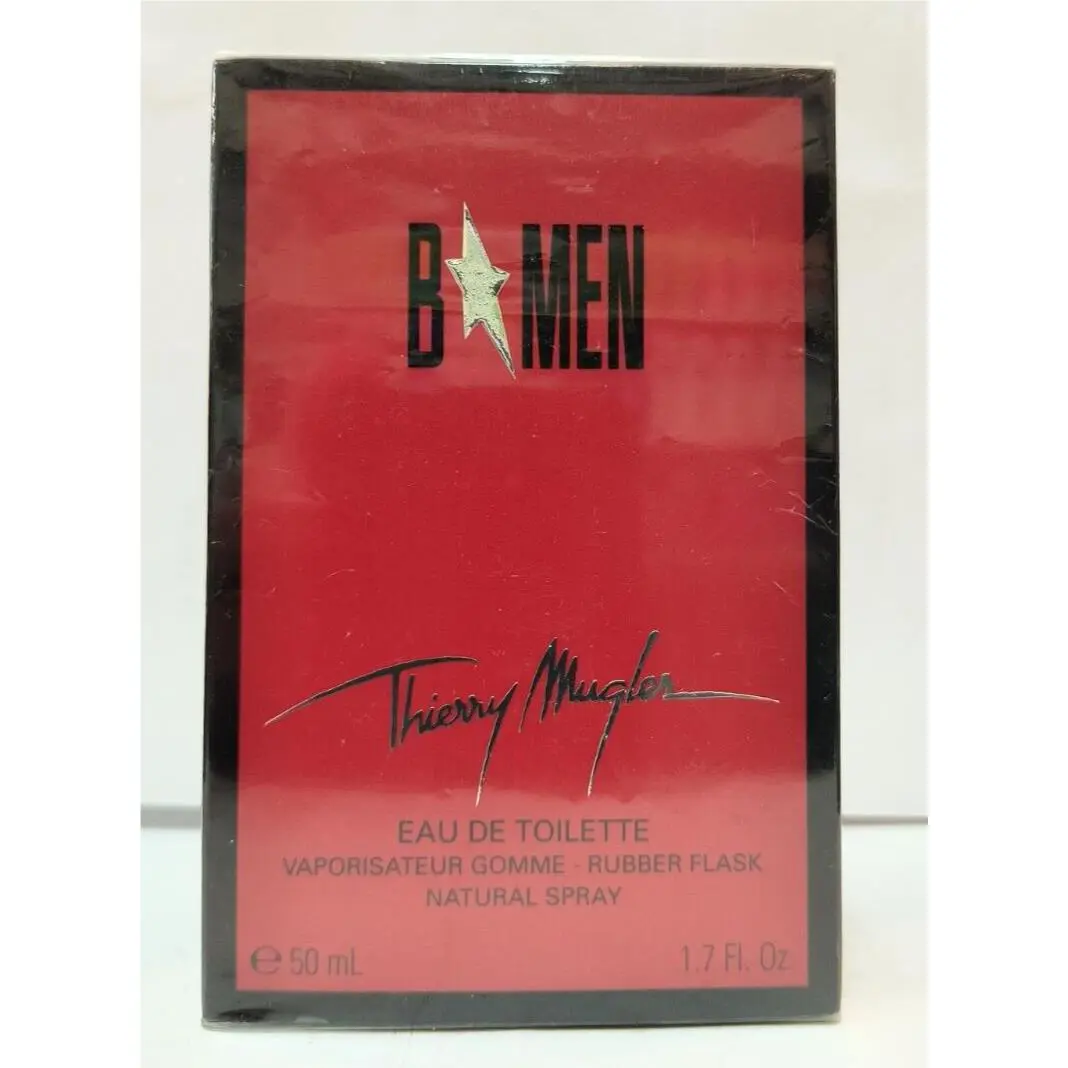 Angel B Men by Thierry  1.7 oz / 50 ml Edt Spray Rubber Flask by Mugler