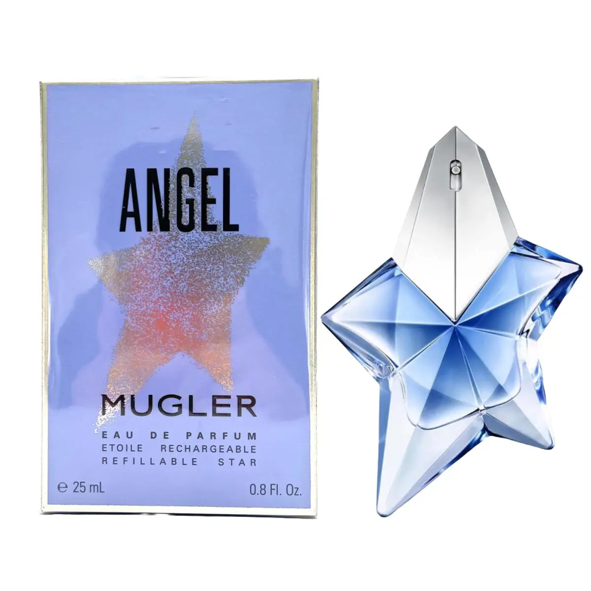 Angel by Thierry Mugler For Women 0.8 oz Eau de Parfum Refillable Spray