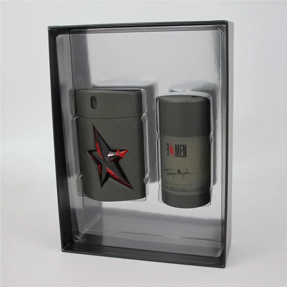 B Men by Thierry  2 Pc Set: 1.7 oz Edt Spray 2.7 oz Deodorant Stick by Mugler