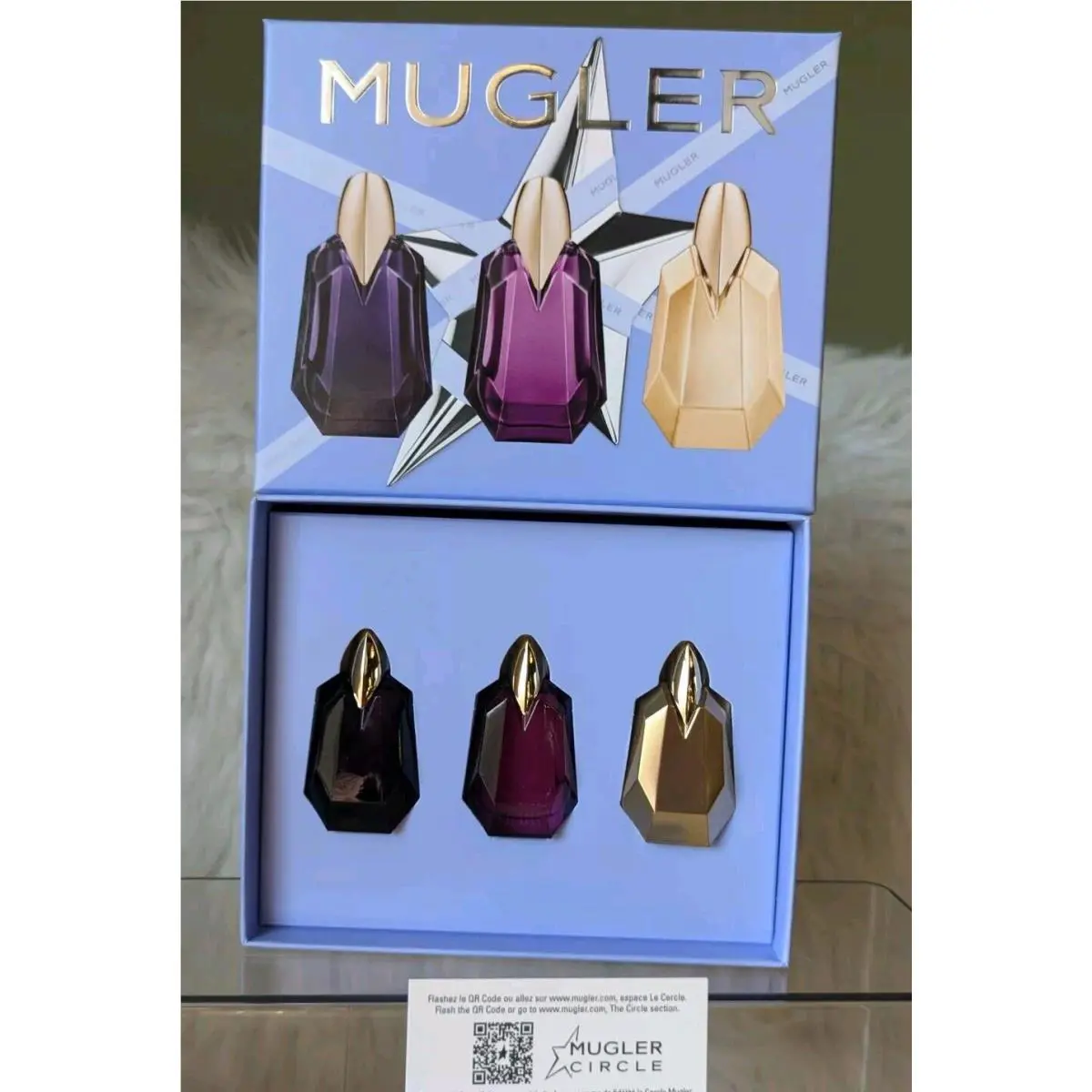 Thierry  Alien Gift Set Travel Size Mini Dabber Splash 0.2 fl oz 6 mL x3 by Mugler