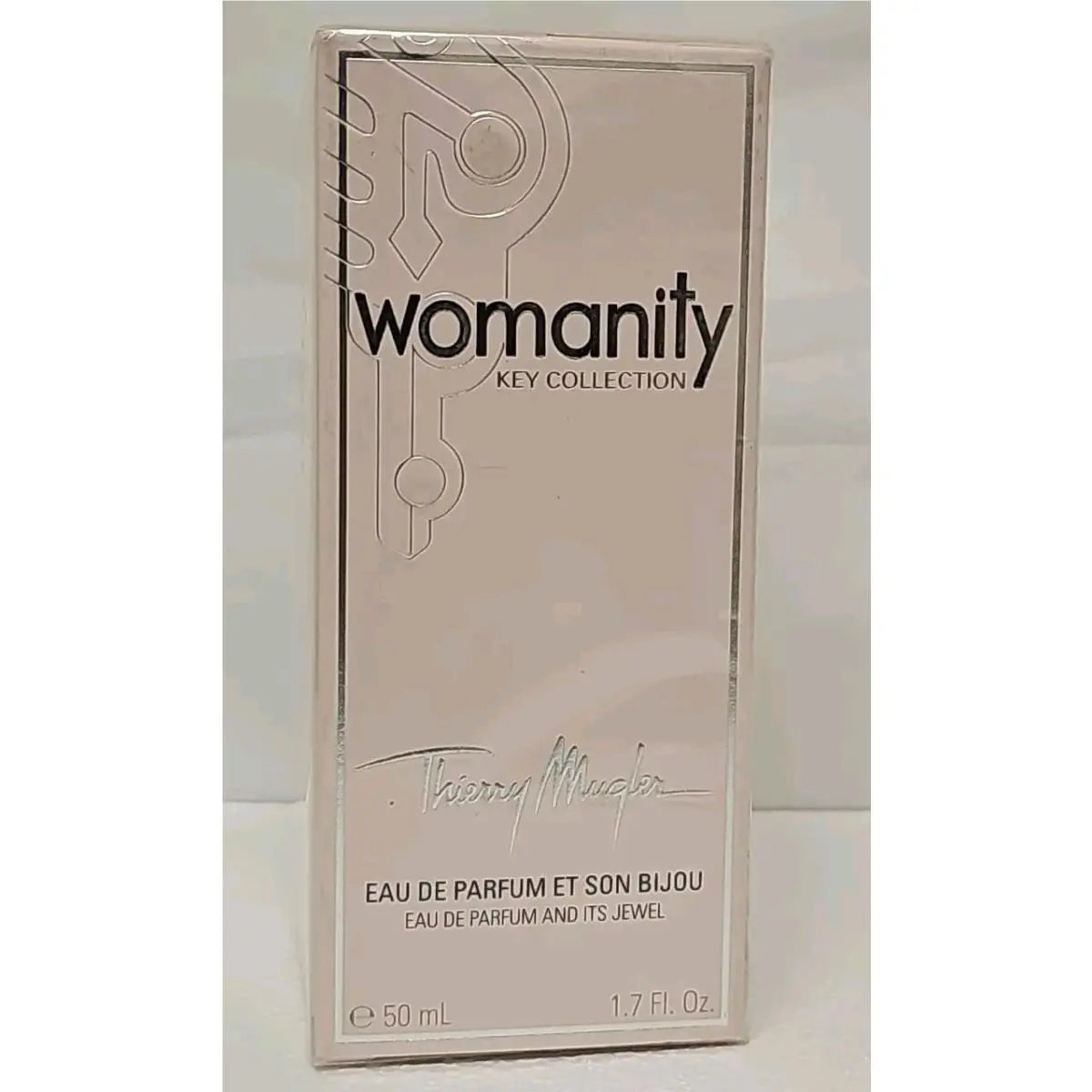 Thierry  Womanity Key Collection 50ml 1.7.Oz Edp and Bijou Jewel LE Pouch by Mugler