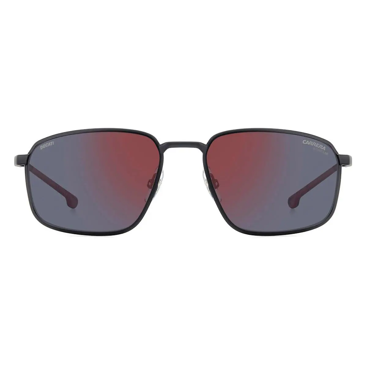 Carrera Carduc 052/S Sunglasses Male Matte Black 58mm - Frame: Matte Black, Lens: Red Mirrored PZ High Contrast AR