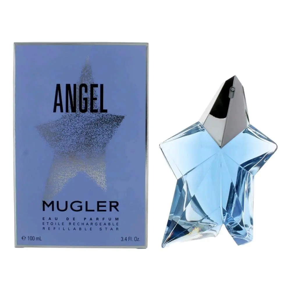 Angel by Thierry  3.4 oz Edp Spray Refillable Star For Women by Mugler