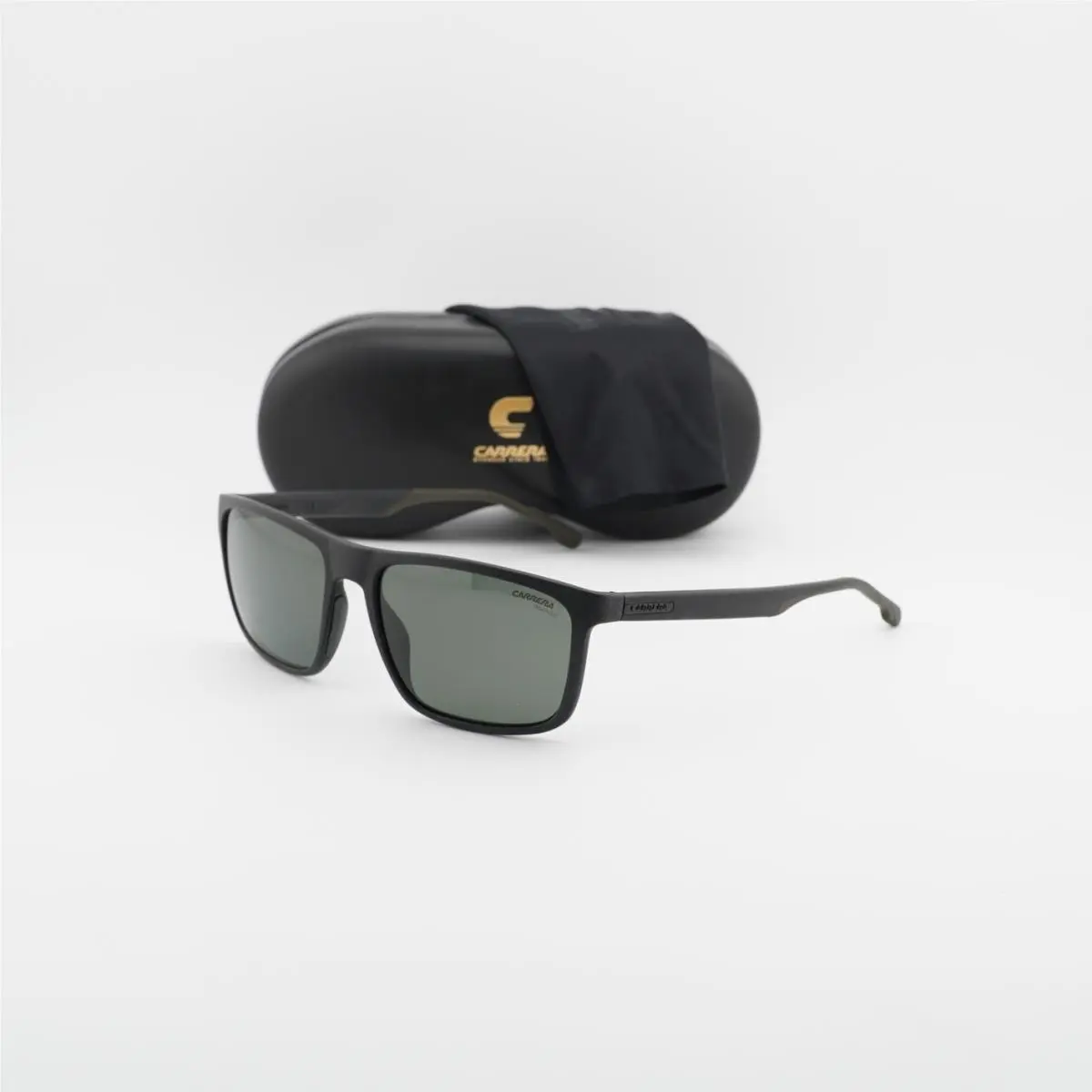 Carrera 8047/S 07ZJ UC Black/green/green Polarized 58-18-145