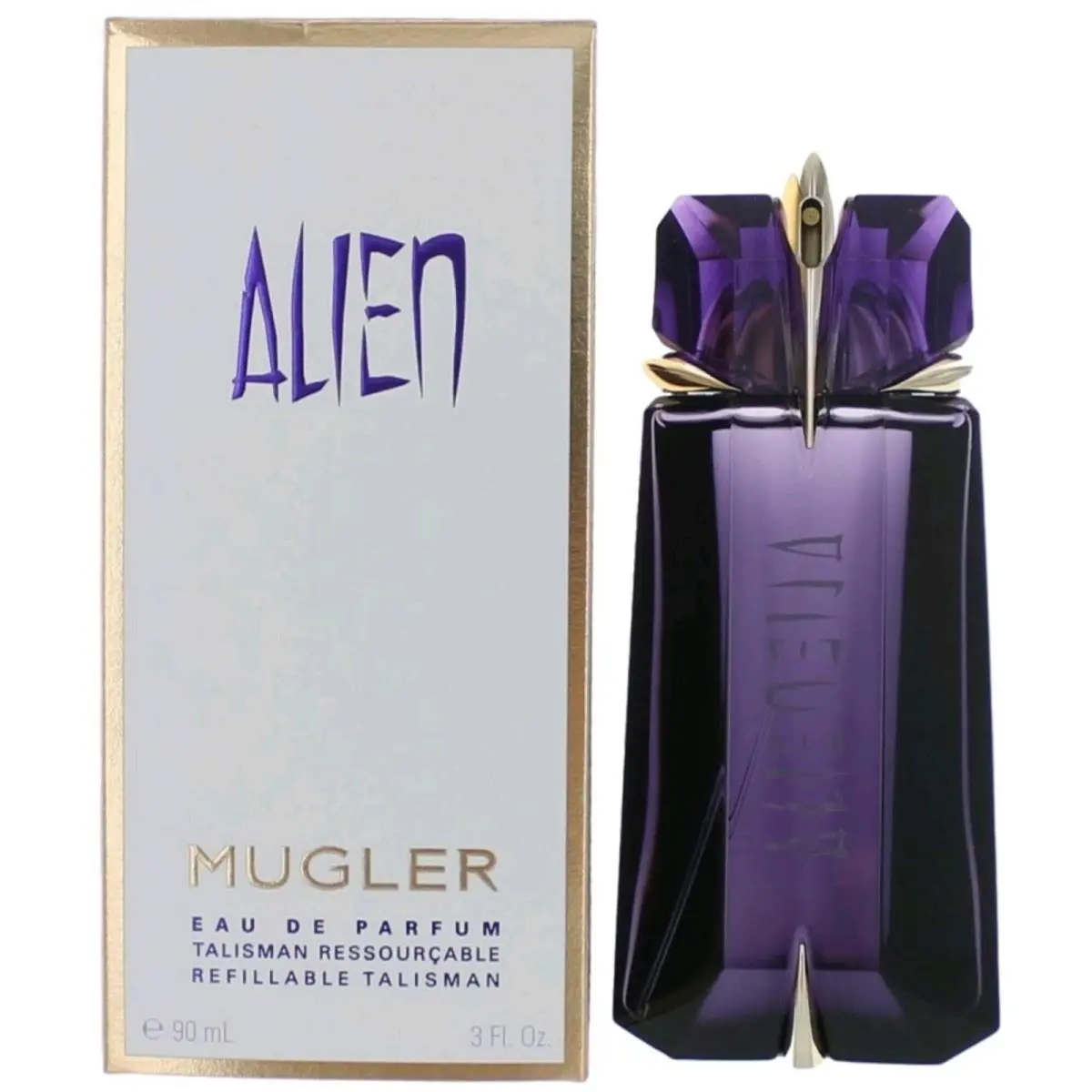 Thierry Mugler Women`s Refillable Eau De Parfum Spray Alien 3 oz
