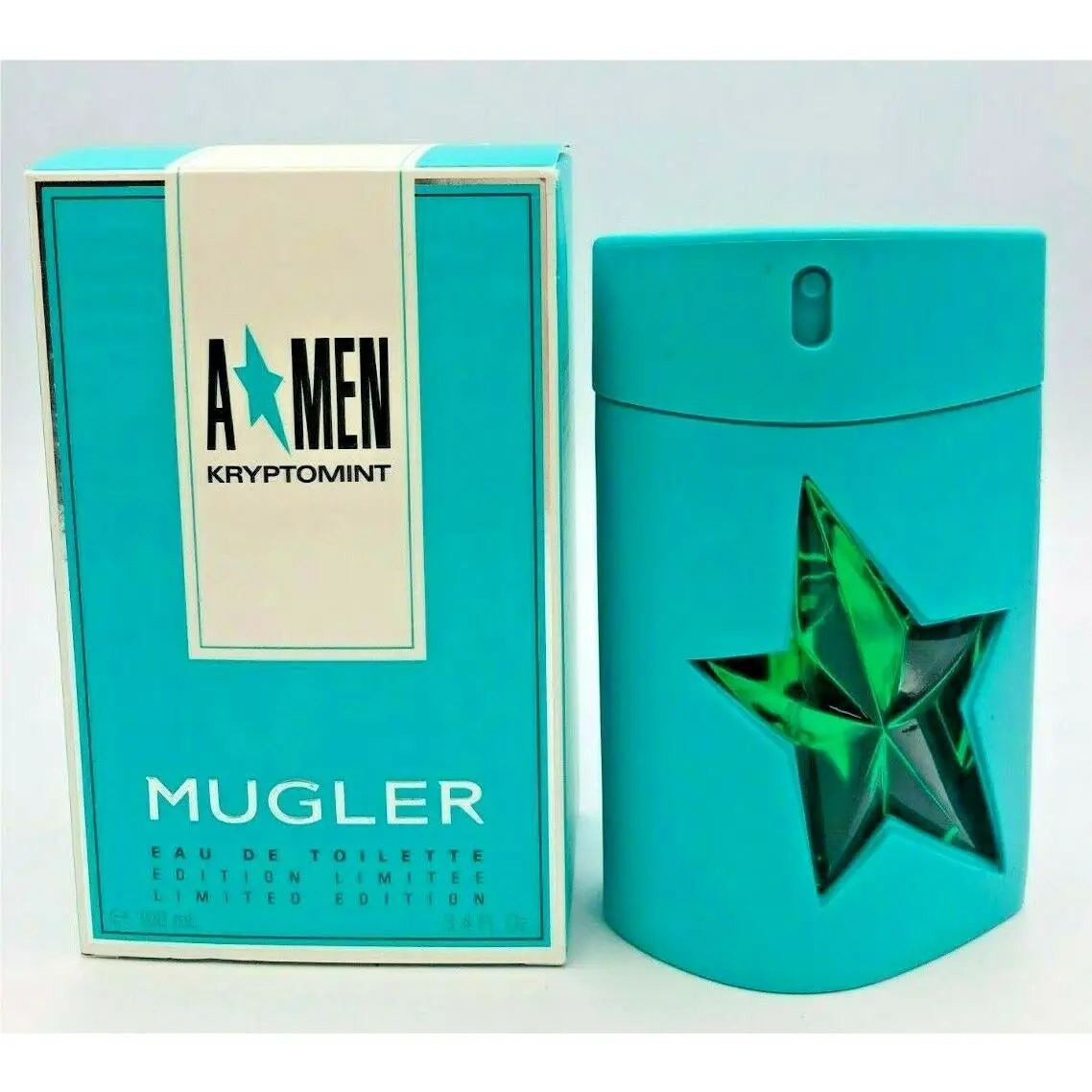 A Men Kryptomint Thierry  3.4 oz Eau de Toilette Spray Cologne 100ml by Mugler