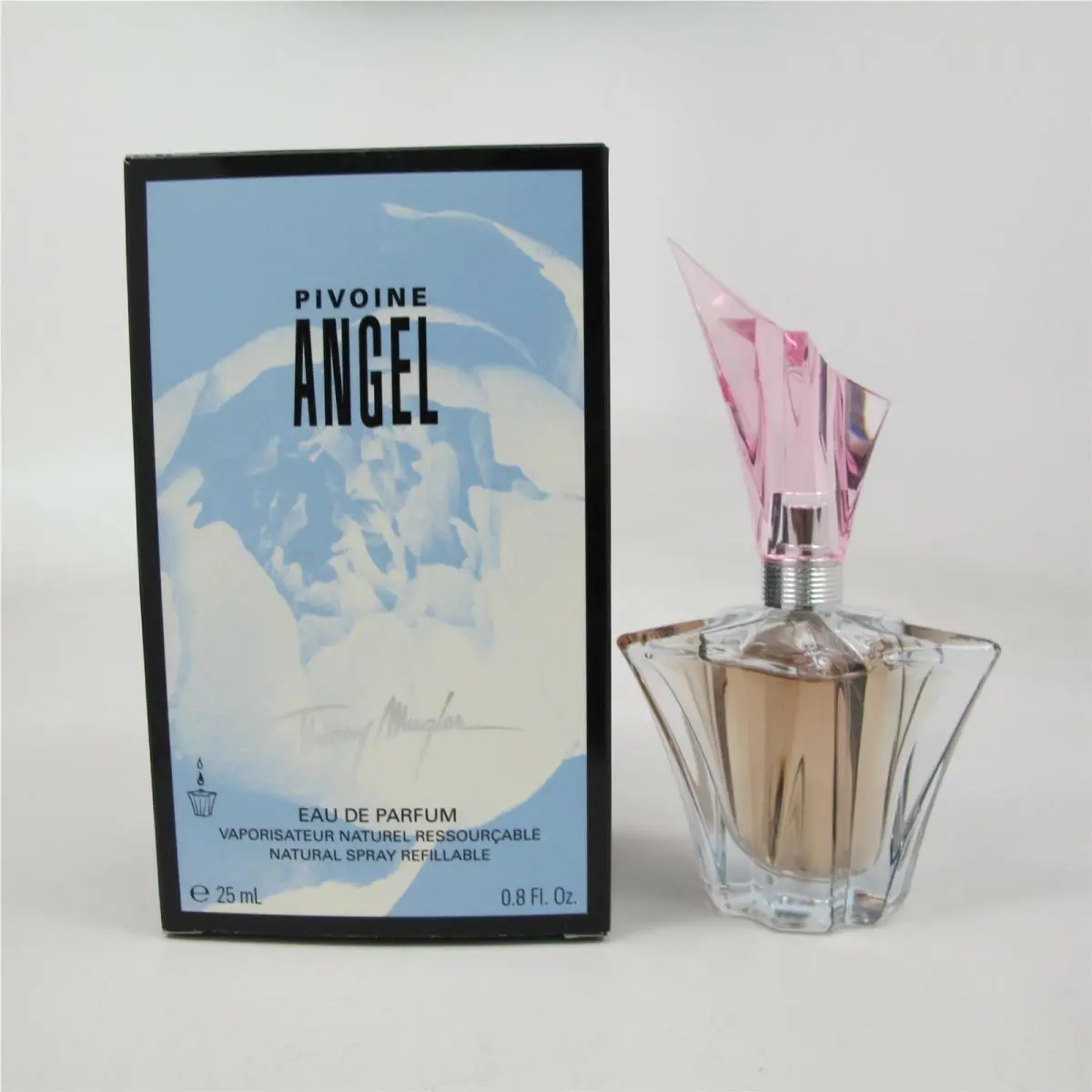 Angel Pivoine Peony by Thierry  25 Ml/ 0.8 oz Eau de Parfum Spray by Mugler