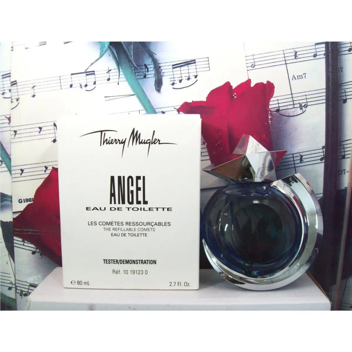 Thierry  Angel For Women The Refillable Comets Edt Spray 2.7 Fl. Oz. Ntwb by Mugler
