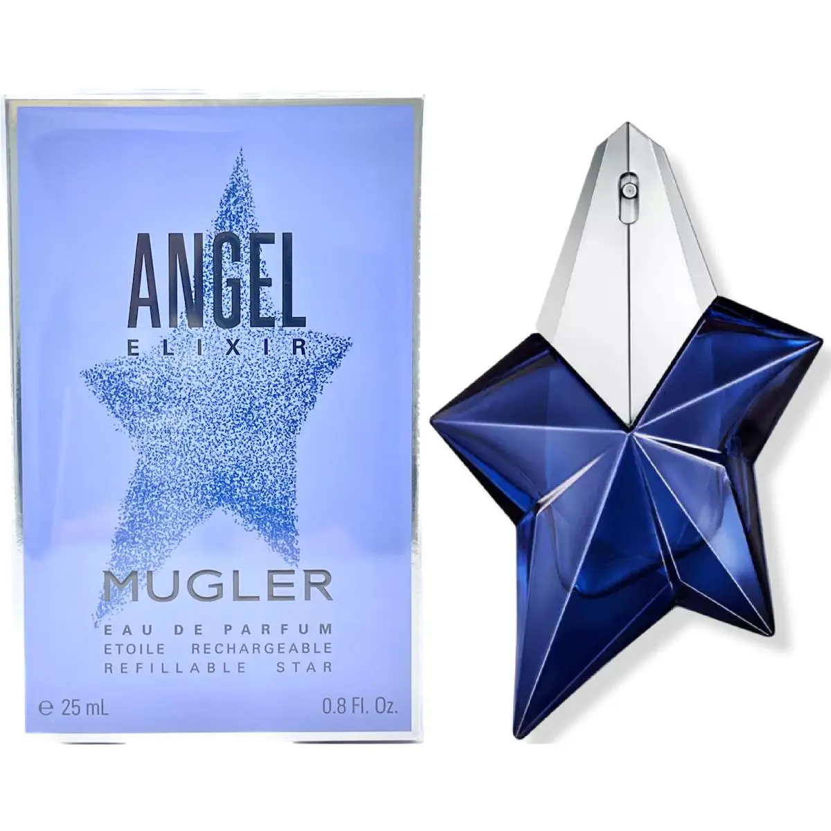 Angel Elixir by Thierry  For Women 0.8 oz Eau de Parfum Refillable Spray by Mugler