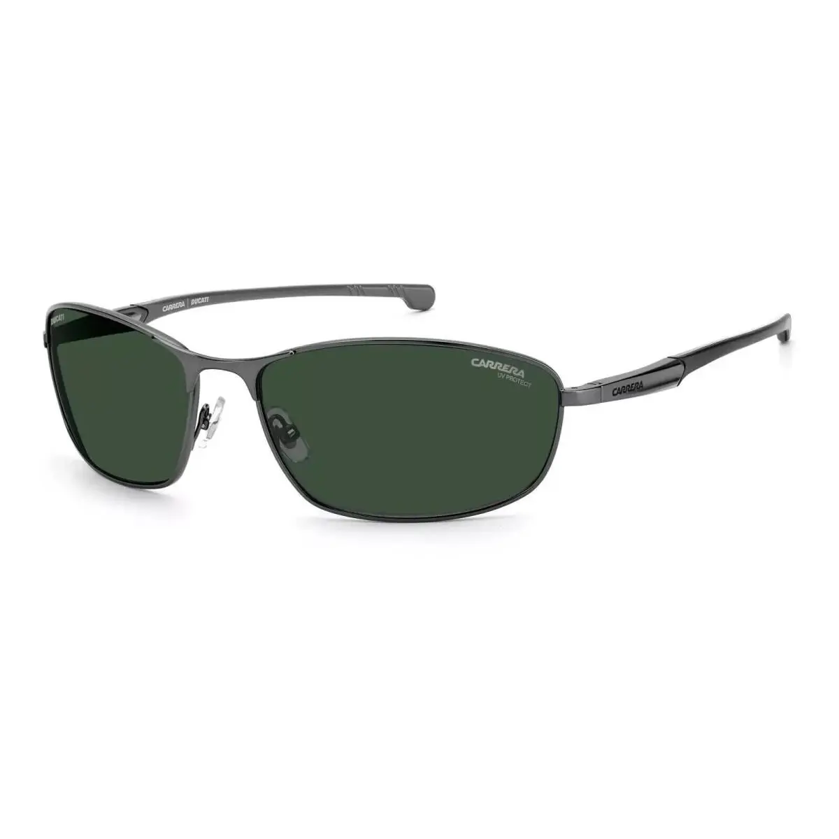 Carrera Ducati Sunglasses CARDUC006S 5MO Matte Ruthenium W/ Dark Green Lens 64MM