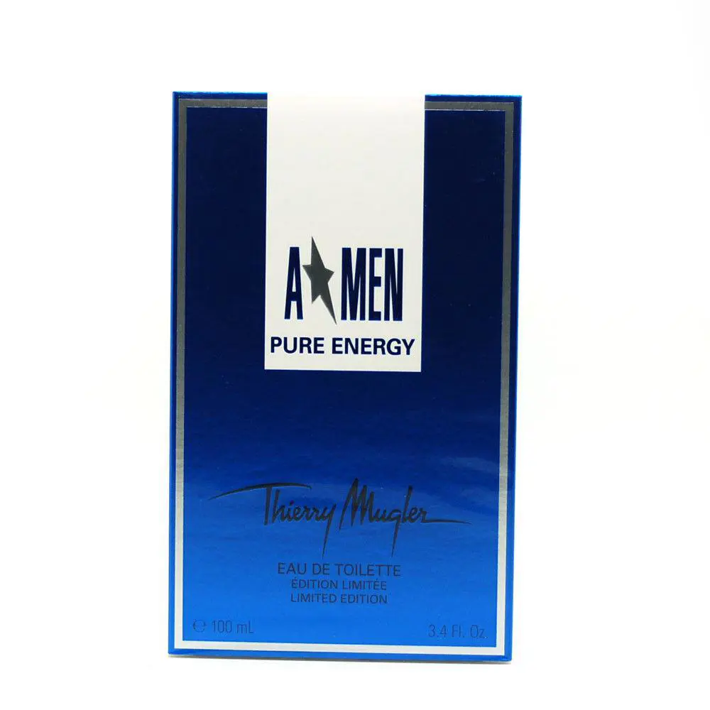 Amen Pure Energy by Thierry  3.4 oz 100 ml Eau De Toilette Spray For Men by Mugler