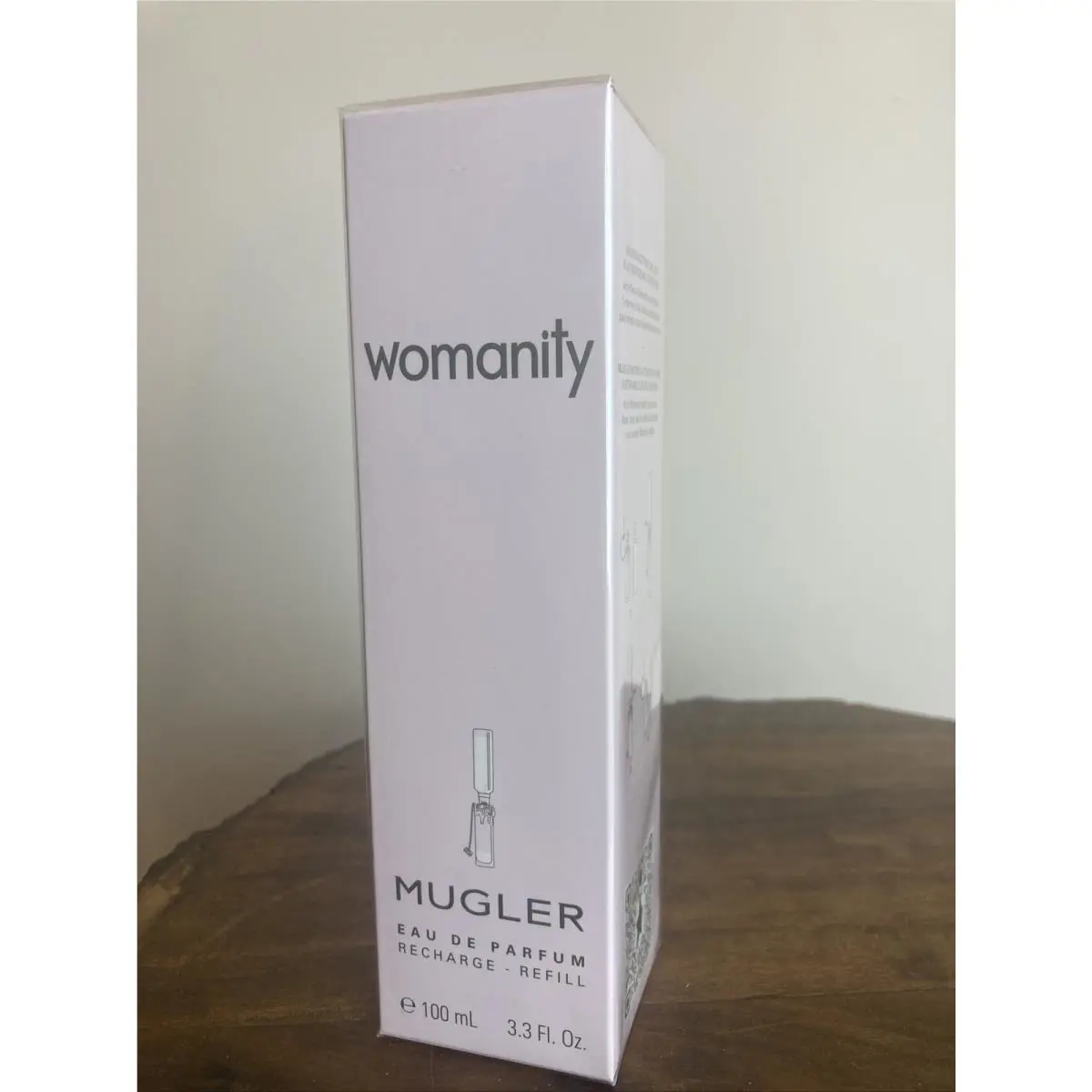 Womanity Refill/recharge Eau de Parfum 3.3oz/100ml by Mugler