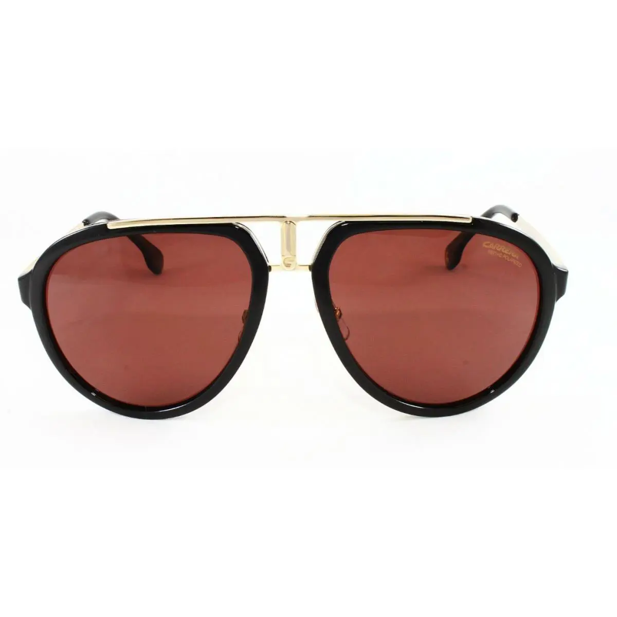 Carrera 1003S 2M2 Black Gold 58mm Polarized Men`s Aviator Sunglasses