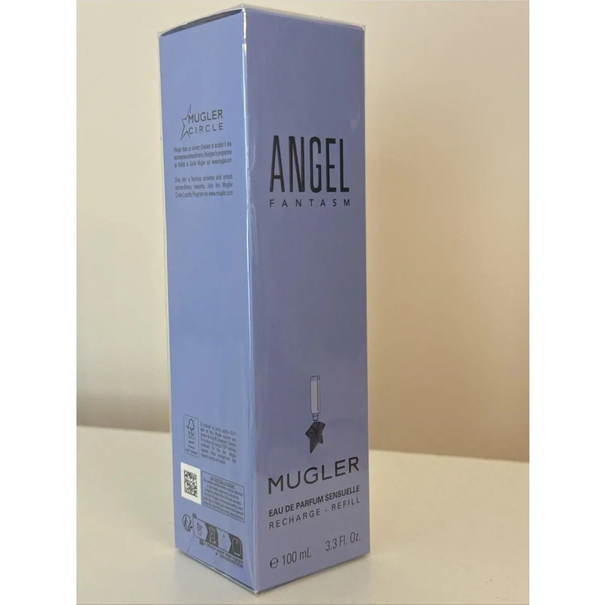 2024  Angel Fantasm Eau de Parfum Refil/recharge 3.3oz/100ml by Mugler