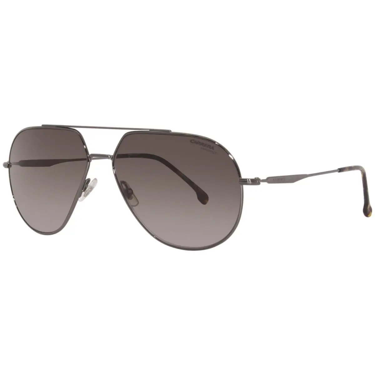 Carrera 274/S KJ1/HA Sunglasses Men`s Dark Ruthenium/brown Gradient Pilot 61mm - Frame: Gray, Lens: Brown