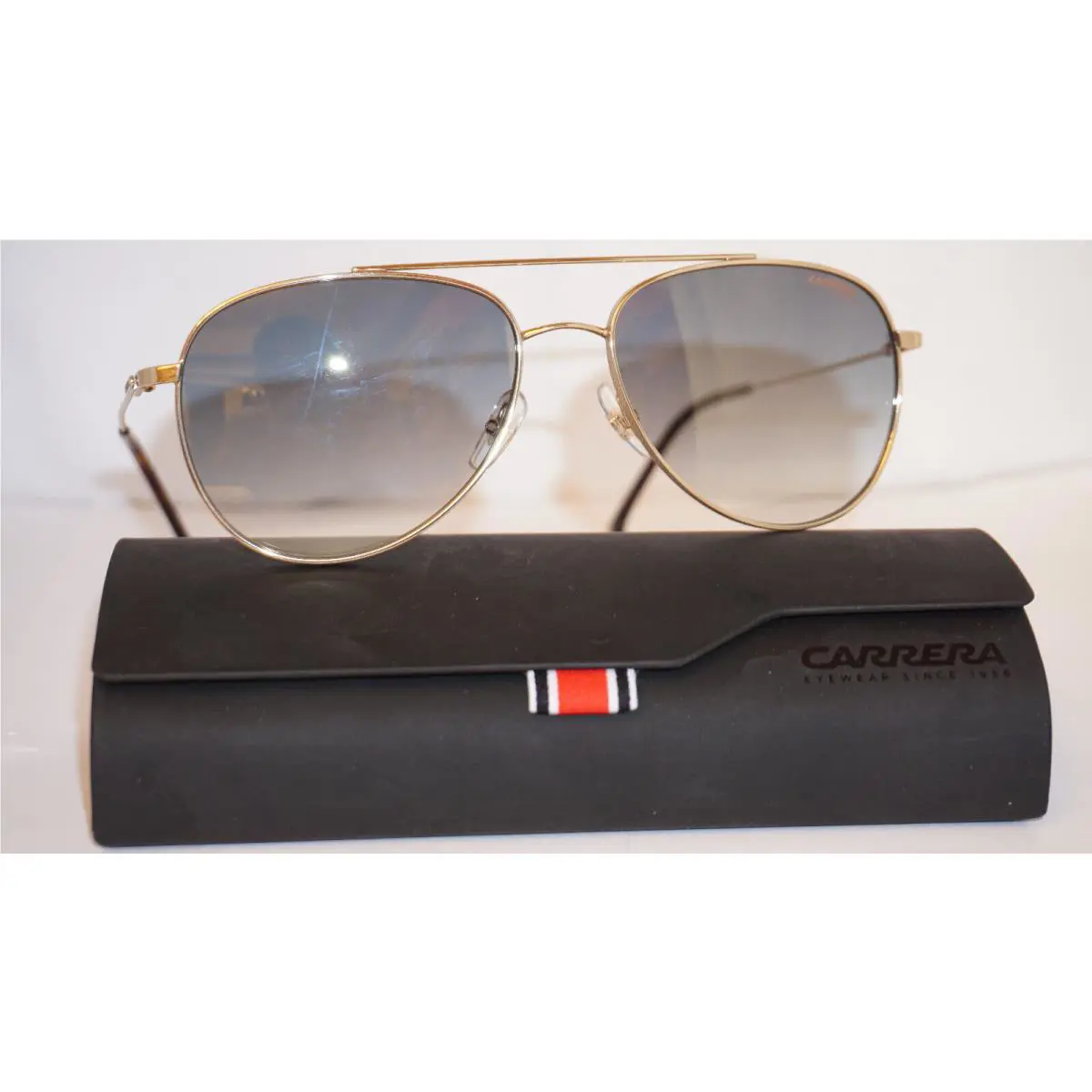 Carrera Sunglasses Aviator Gold Blue 187/S 06JEZ 60 17 145