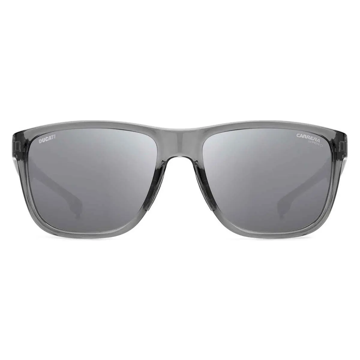 Carrera Carduc 003/S Sunglasses Men Gray Black 57mm - Frame: Gray Black, Lens: Silver Mirrored