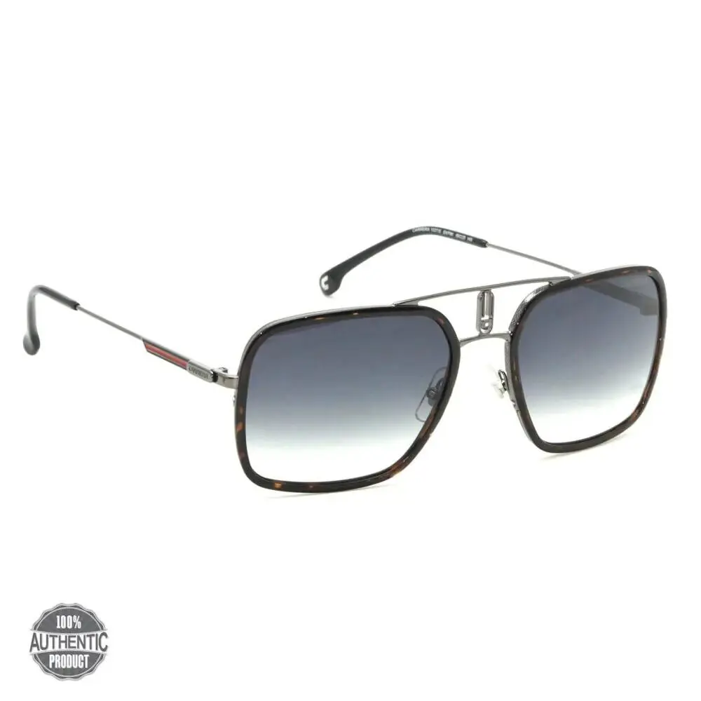 Carrera CA1027S 0EKP Brown Havana / Blue Gradient Lens Men Sunglasses 59mm