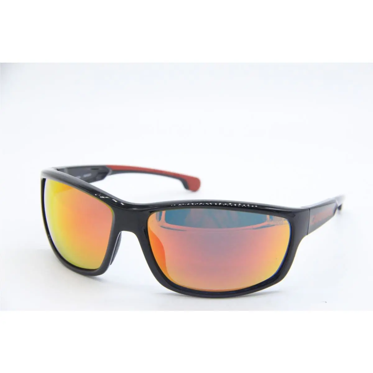 Carrera Ducati 002/S 0A4UZ Black Red Mirrored Sunglasses 68-16