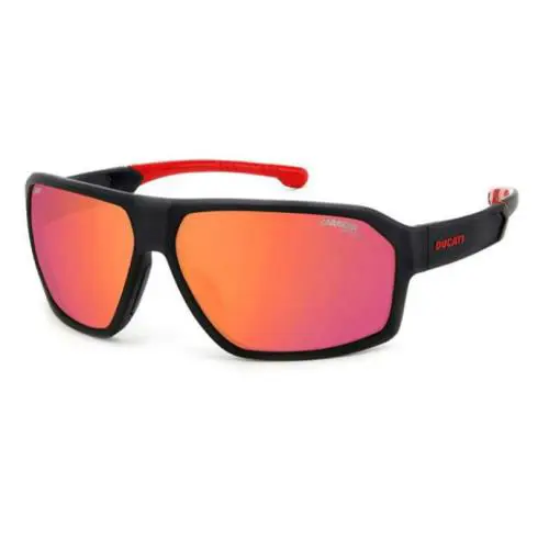 Carrera Ducati CARDUC020/S Oit 66 Black / Red 66mm Sunglasses - Frame: Black, Lens: Red