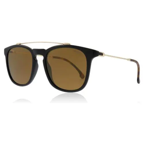 Carrera 154/S 807 Black Brown Lens 51mm Unisex Square Sunglasses