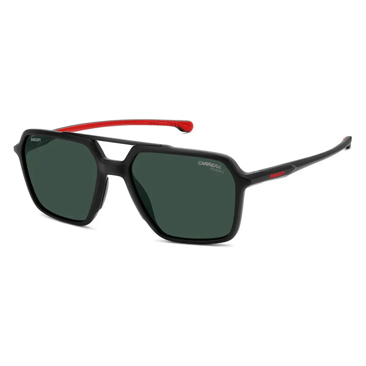 Carrera Carduc 042/S Sunglasses Male Matte Black 55mm - Frame: Matte Black, Lens: Green Polarized