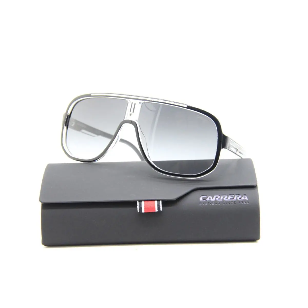 Carrera 1058/S 80S9O Black Clear Gradient Frames Sunglasses 63-11