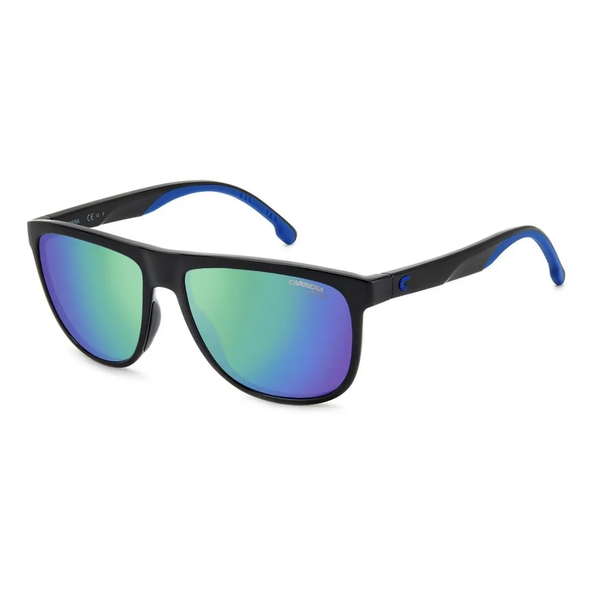 Carrera 8059/S 0D51 Z0 Black/blue/blue Green Mirror Sunglasses