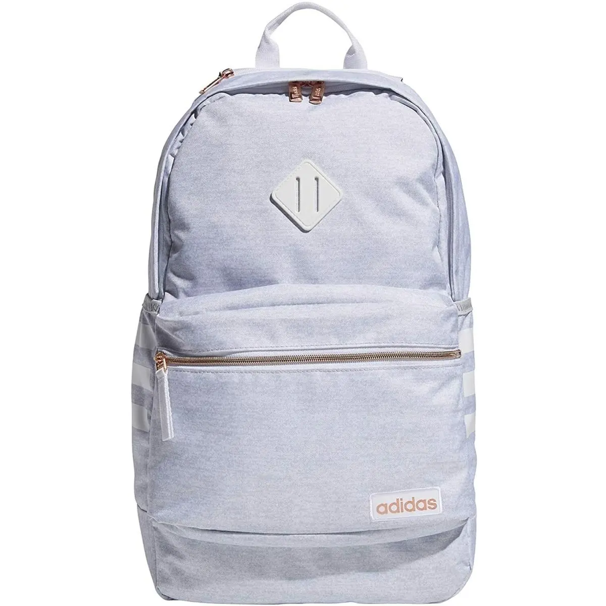 Classic 3-Stripes 3 Backpack White/Black/Rose Gold by Adidas