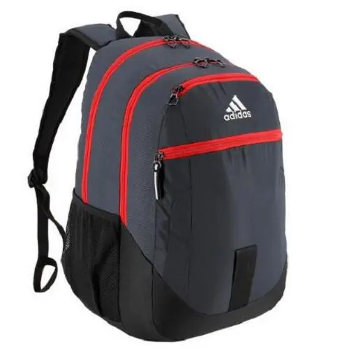 Foundation Iii Backpack 5143876 Night Grey/scarlet or 5143132 Black/blue Night Grey/Scarlet (5143876) by Adidas