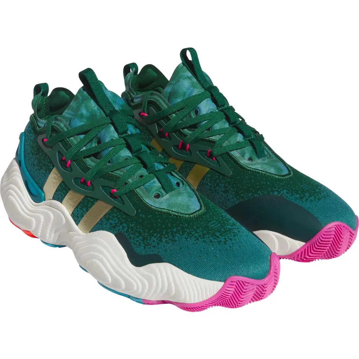 Adidas shoes - IE9301 - IE9301 - Green/Gold 1