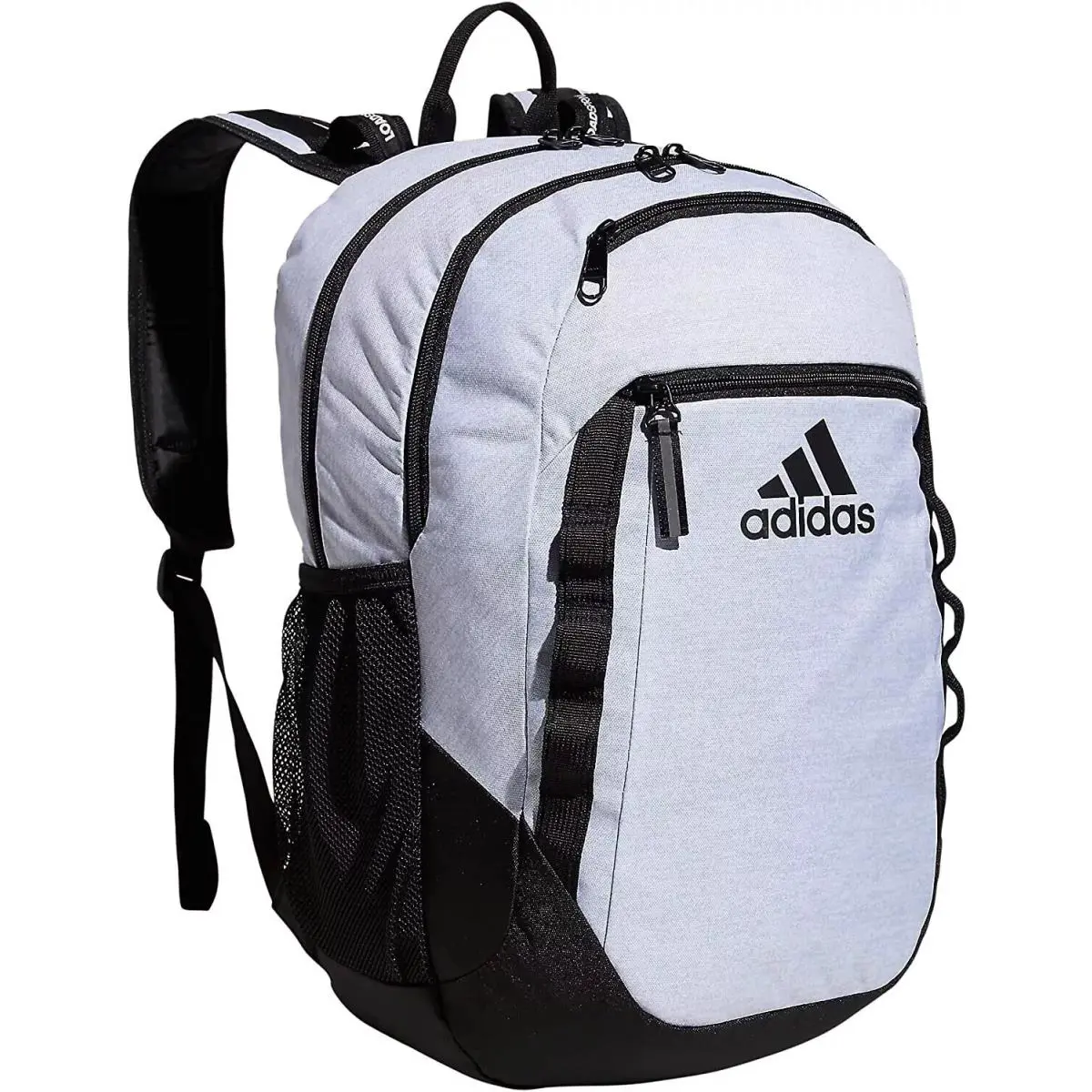 Adidas Excel 6 Bos Unisex Backpack 5153175 Jersey White/black 2450 CU - Jersey White/Black