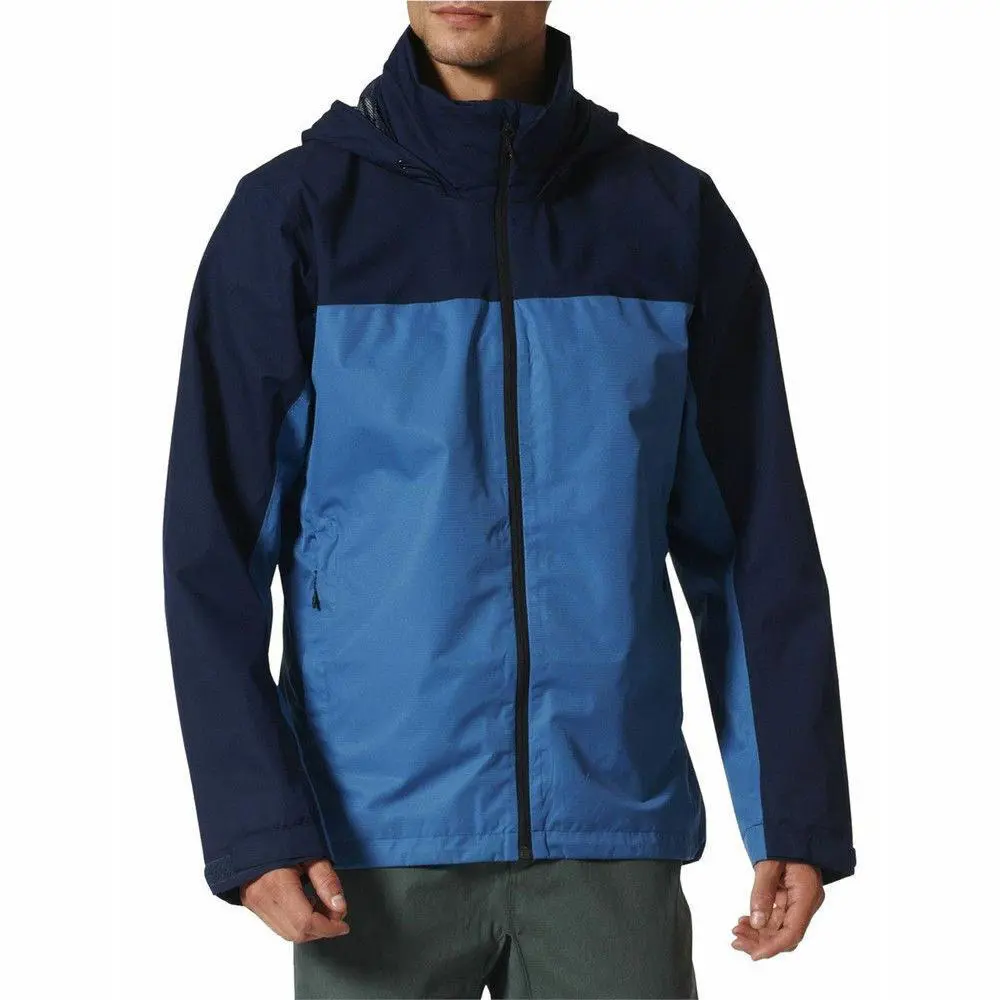 Adidas Men`s Outdoor Wandertag Jacket Climaproof Rain Jacket Windbreaker
