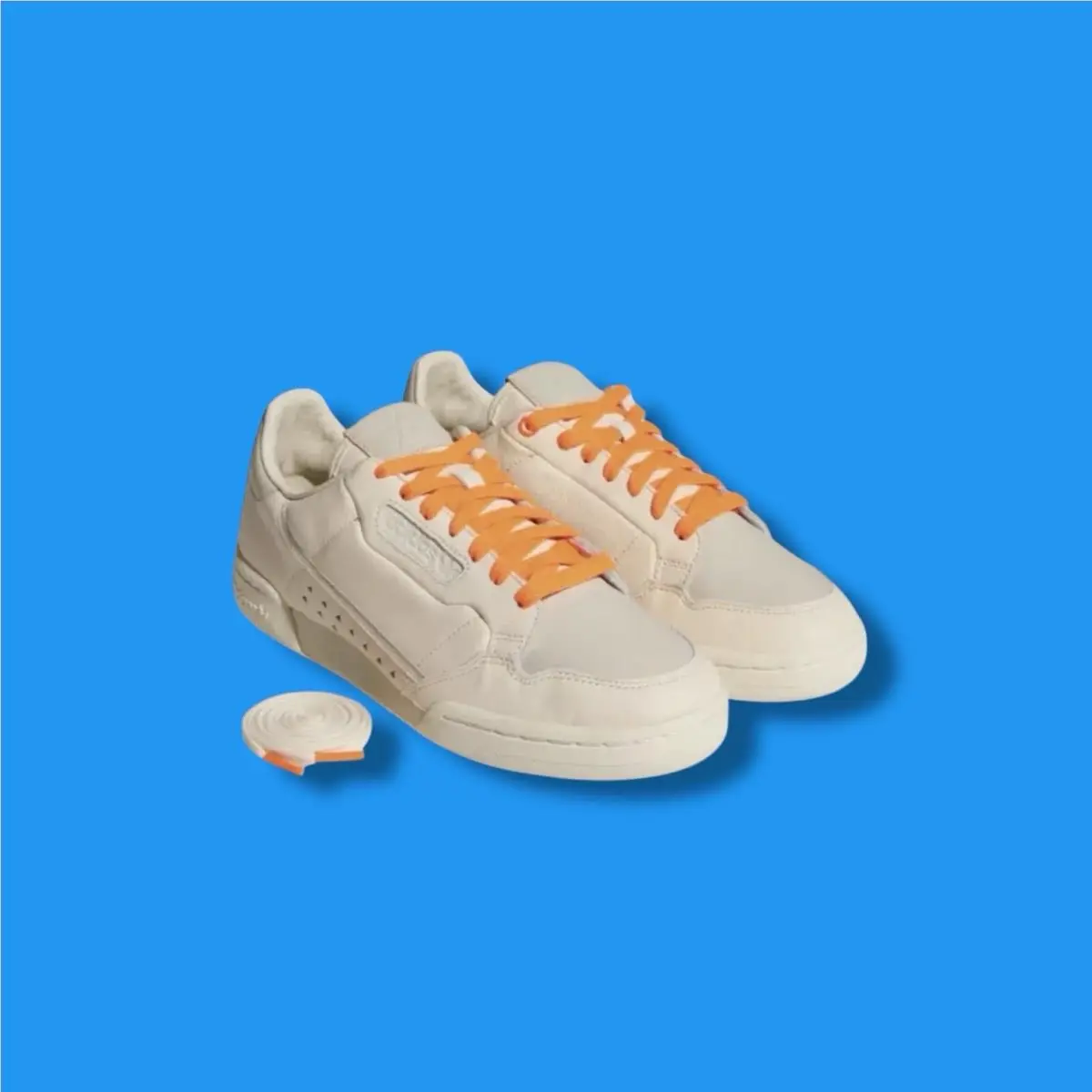 Adidas x Pharrell Williams Mens 7.5 M HU Continental 80 Ecru Tint Cream White