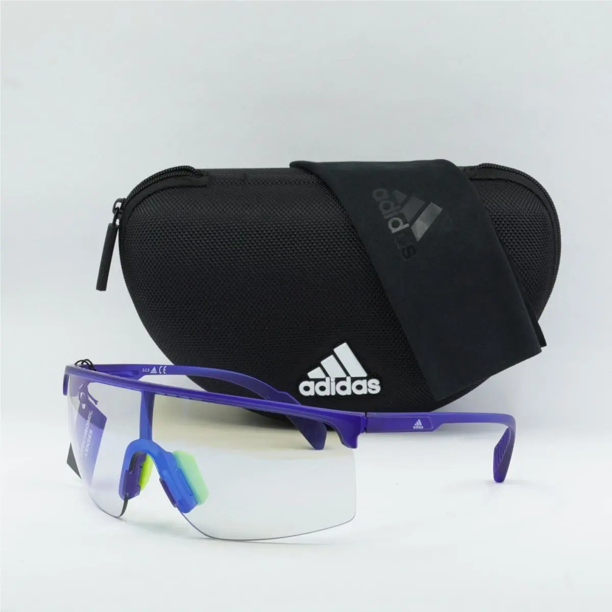 Adidas SP0005 91X Matte Blue/grey To Blue Mirror Photochromic 137-1-135
