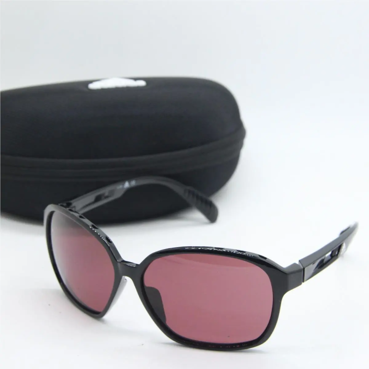 Adidas SP 0013 01Y Black Red Sunglasses W/case 61-13