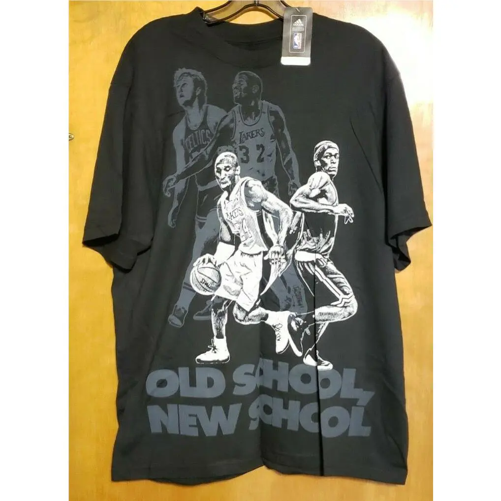 Larry Bird/magic Johnson/kobe Bryany/rajon Rondo Nba Finals T-shirt Size XL by Adidas