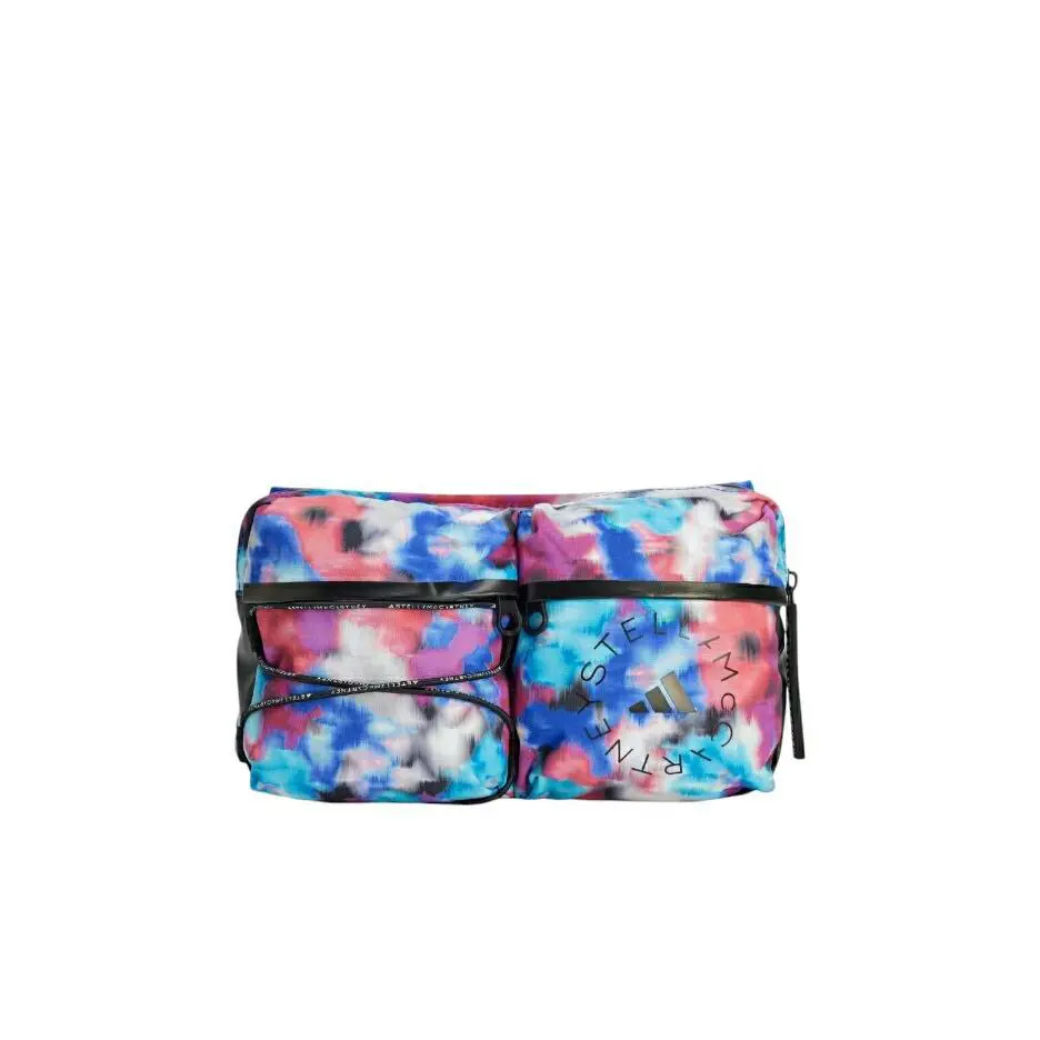 Adidas Stella Mccartney Print Bum Waist Bag Multicolor/ Black - Exterior: Multicolor, Lining: Multicolor, Handle/Strap: Multicolor