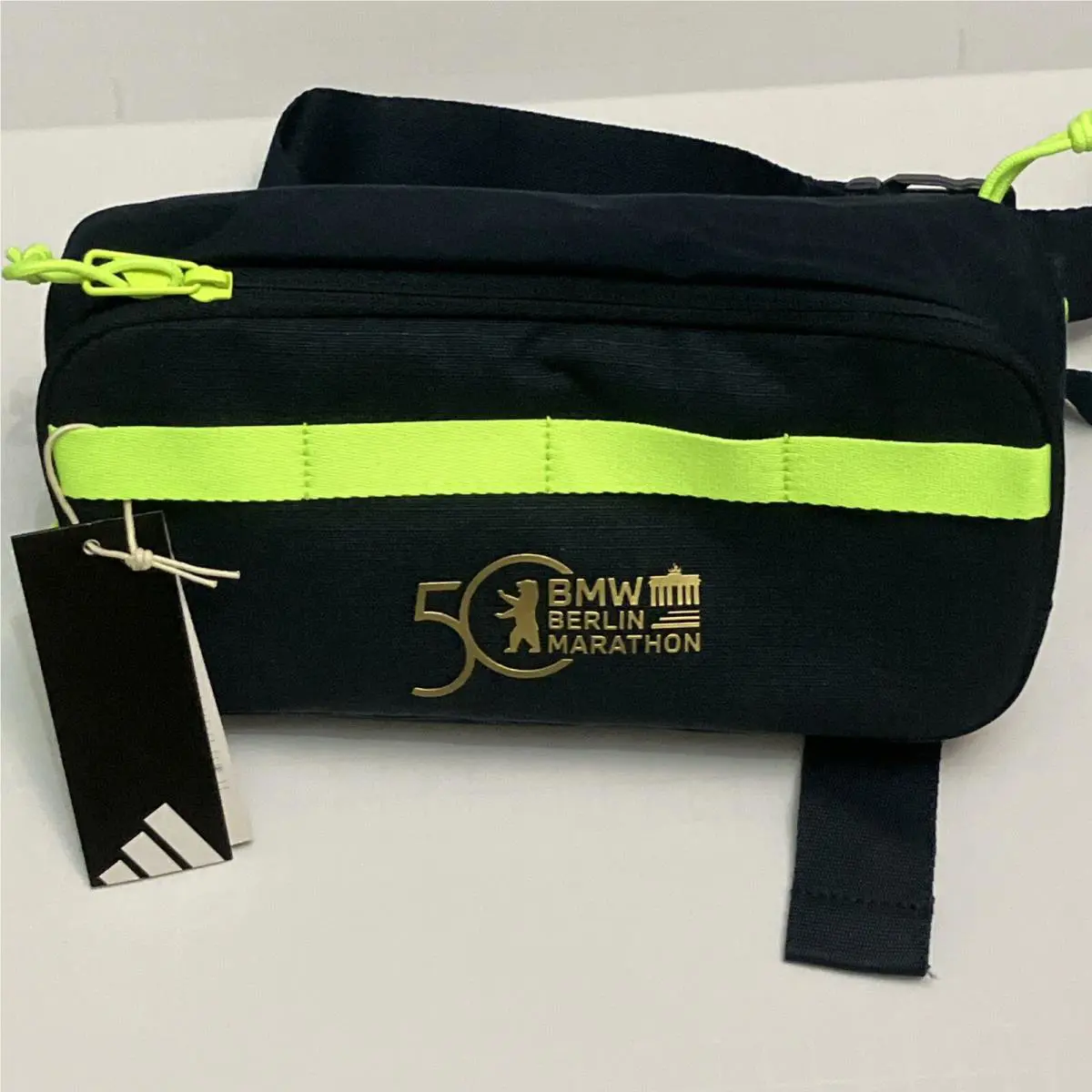 Adidas 50th Berlin Marathon 2024 Crossbody Bag Belt Waist Pack Bum Blue