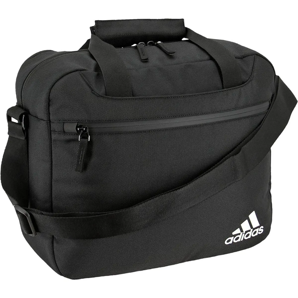 Adidas Stadium Messenger Bag Black Tote Shoulder C