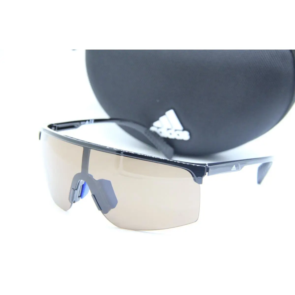 Adidas SP 0005 01E Black Mirrored Sunglasses W/case 137MM