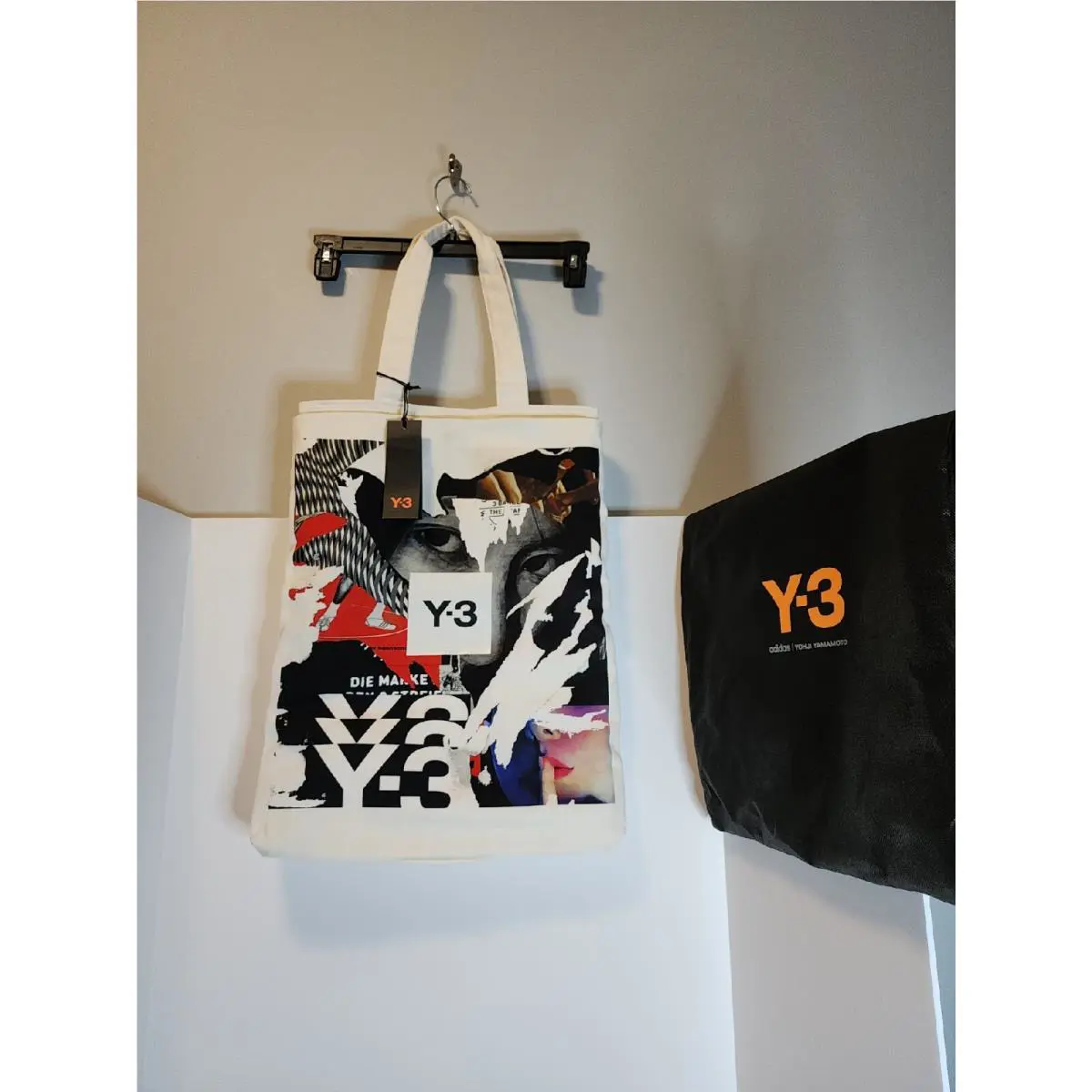 Adidas Yohji Yamamoto Y-3 Tote Bag