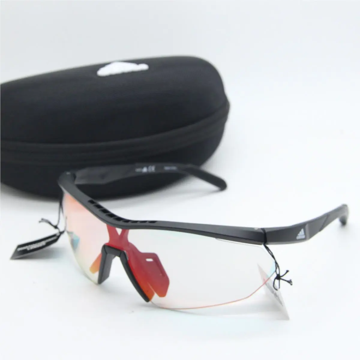 Adidas SP 0016 01C Black Orange Sunglasses W/case 135MM