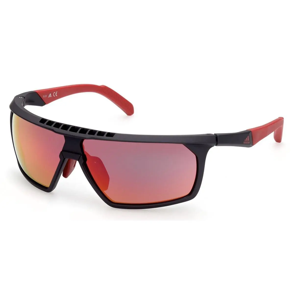 SP0030 02L Matte Black/roviex Mirror 70-9-135 Sunglasses by Adidas