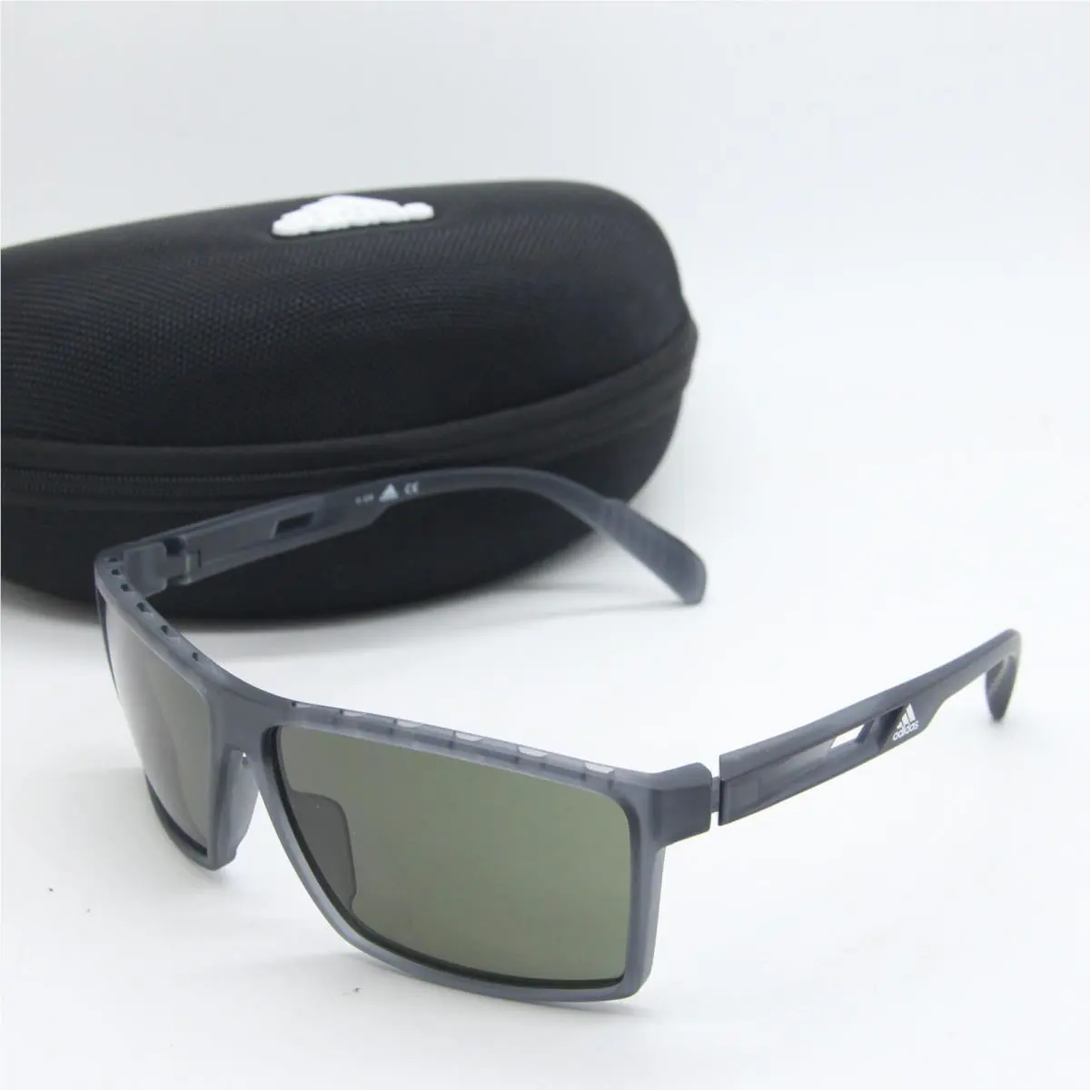 Adidas SP 0010 20N Green Grey Sunglasses W/case 63-12