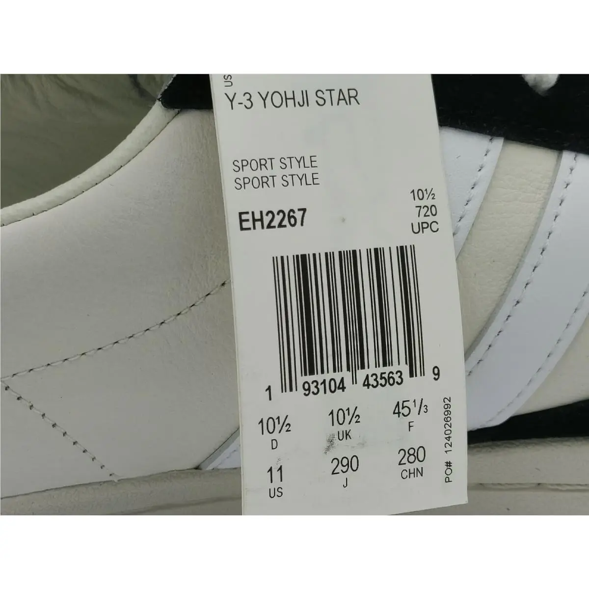 Adidas shoes - y-3 yohji star - yohji star - EH2267 - White 7