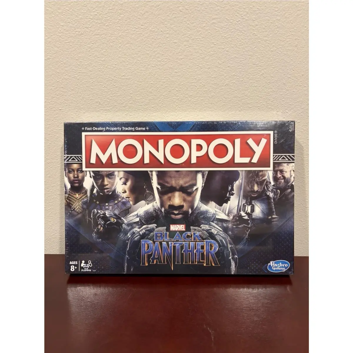 Monopoly Marvel Black Panther Chadwick Boseman Hasbro 2018 E5797