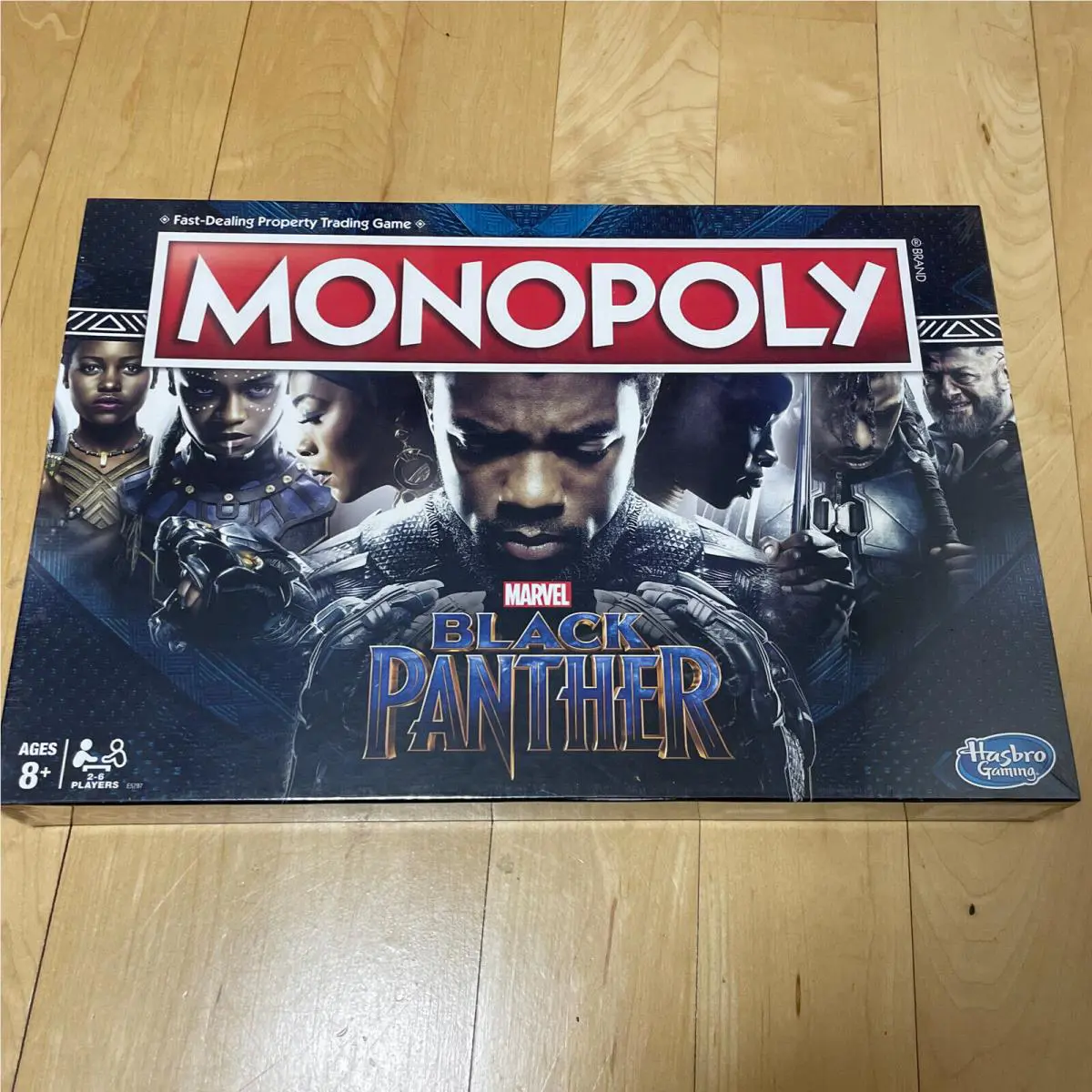 Black Panther Monopoly Board Game - Marvel Movie Edition Never Opened